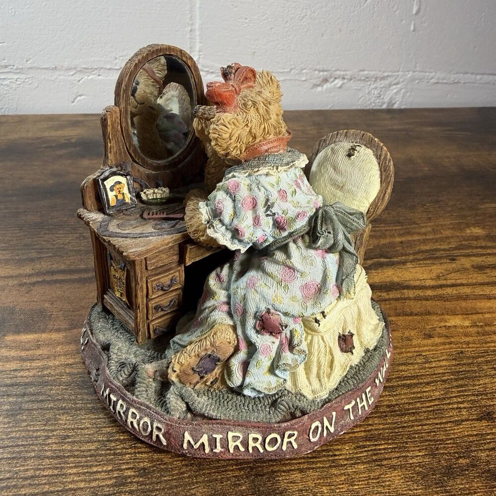 Boyds Bears Bearstone I Am My Mother Mirror Figurine 2277803 2007 Cute